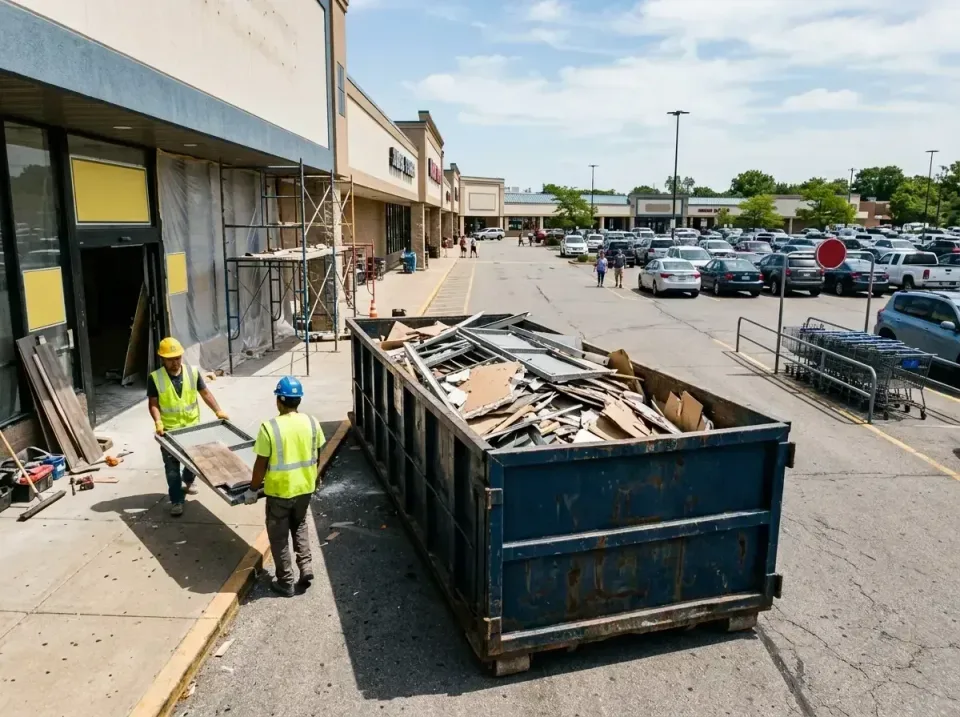 retail-store-renovation-debris-003 — frequently asked questions, Roll-off Dumpster Rentals in Roseburg North, OR